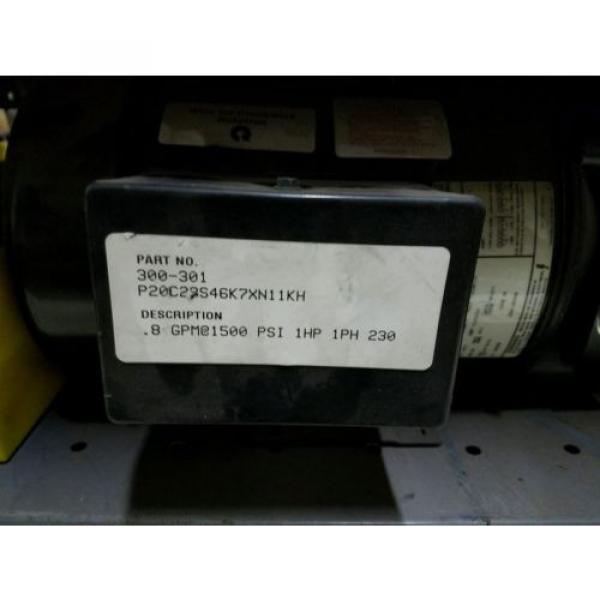 P20C23S46K7XN11KH /300301 . 8 GPM @ 1500 PSI 1 HP 1PH 230 CHEIF POWER UNIT *NEW Pump #1 image