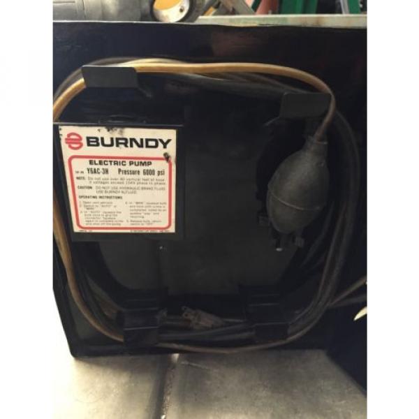 Electric Burndy Y6AC3H 6000 PSI Hydraulic  Pump #2 image