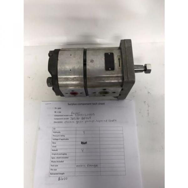 Parker hydraulic double gear pump 3349121405 Pump #1 image