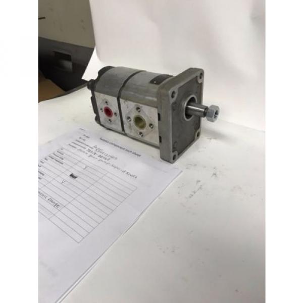 Parker hydraulic double gear pump 3349121405 Pump #3 image