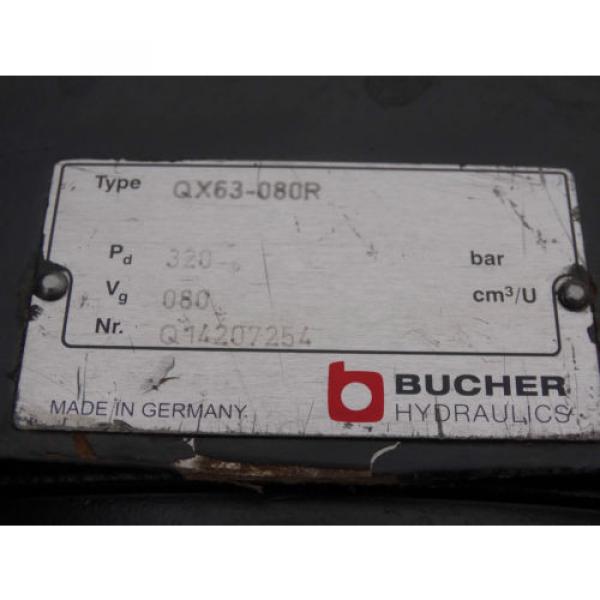 Bucher QX63080R hydraulic pump OLD STOCK innenzahnradpumpe /  Invoice Pump #3 image