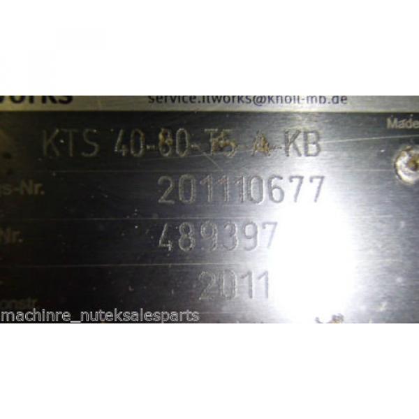 Knoll Machine/Siemens Hydraulic KTS4080T5AKB _ KTS4080T5AKB _ 489397 Pump #5 image