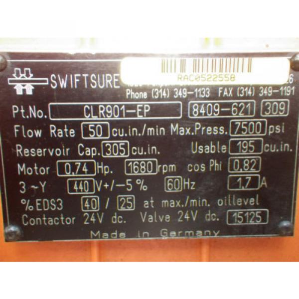 CARRLANE/ROMHELD SwiftSure Dual output Hydraulic Pt#CLR901EP w/Handle Pump #5 image