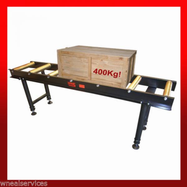 WNS Roller Table 2000mm x 450mm 400Kg 7 Rollers Saw Support Adjustable Height #1 image