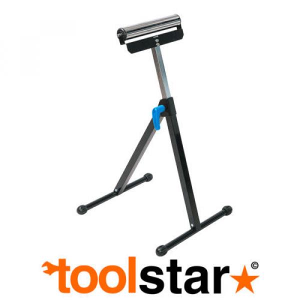 ROLLER WORK STAND ADJUSTABLE - SUPPORTS UP TO 60KG TIMBER WOOD PIPES #1 image