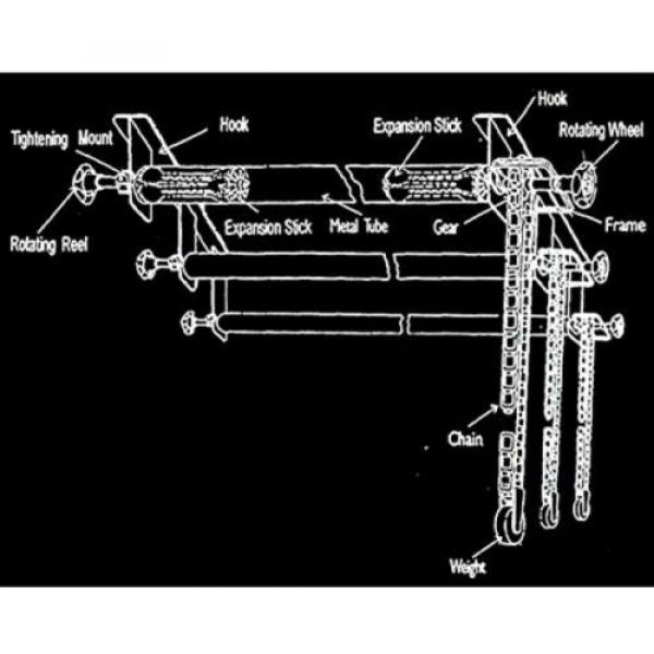 CowboyStudio Photography 3-Roller Wall Mounting Manual Background Support System #2 image