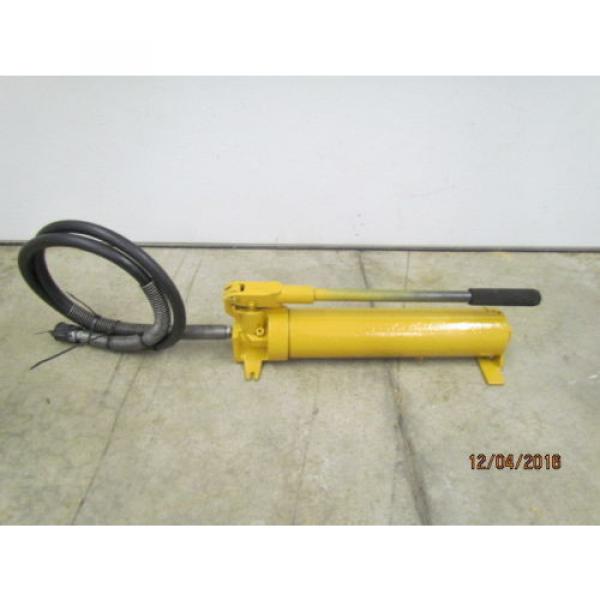 Enerpac P80 HydraulicHand With Hose and Coupler 6&#039; Hose Pump #1 image