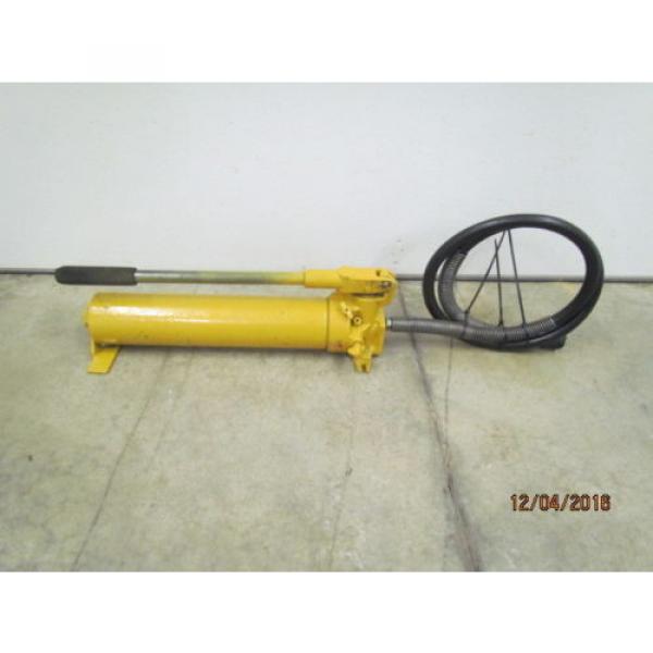 Enerpac P80 HydraulicHand With Hose and Coupler 6&#039; Hose Pump #2 image