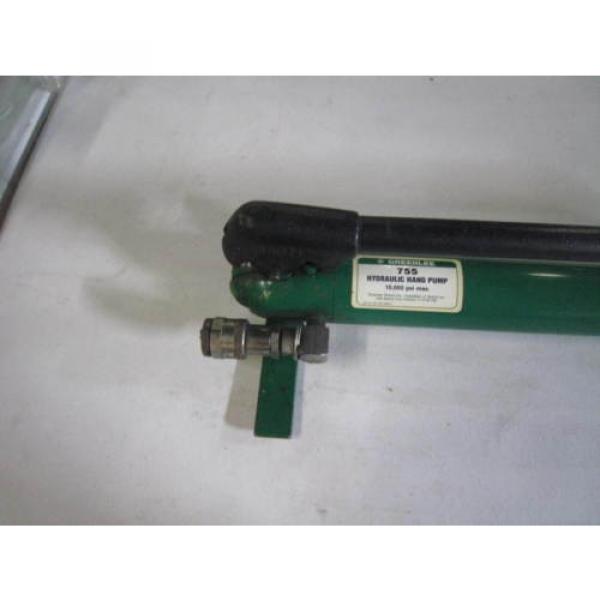 NEW Greenlee 755 HighPressure Hydraulic Hand FREE SHIPPING  Pump #3 image