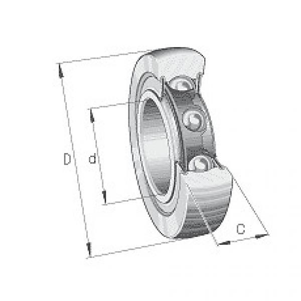 LR607-2RSR-HLC INA Support Roller #1 image