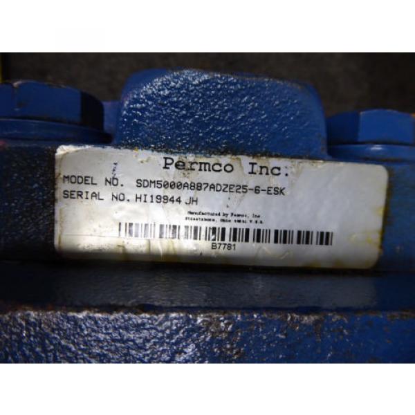 NEW PERMCO HYDRAULIC SDM5000A887ADZE256ESK Pump #3 image