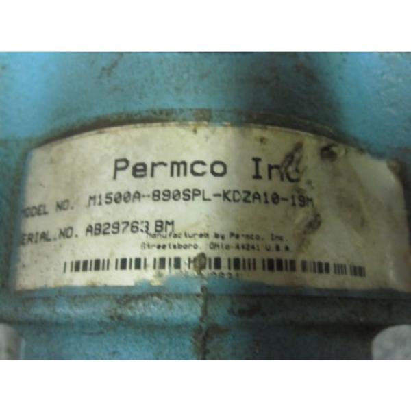 NEW PERMCO HYDRAULIC # M1500A890SPLKDZA1019M Pump #3 image