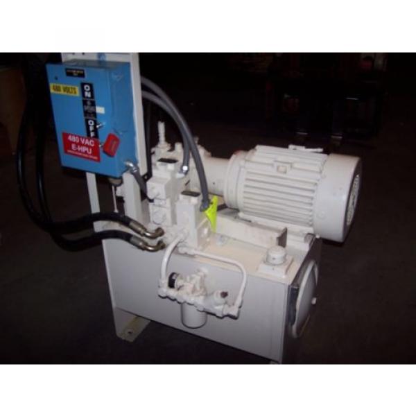 RACINE PARKER 7.5 HP HYDRAULIC POWER UNIT PSVPSAF20HRM62 D3W4C5Y D3W1B5V  Pump #1 image