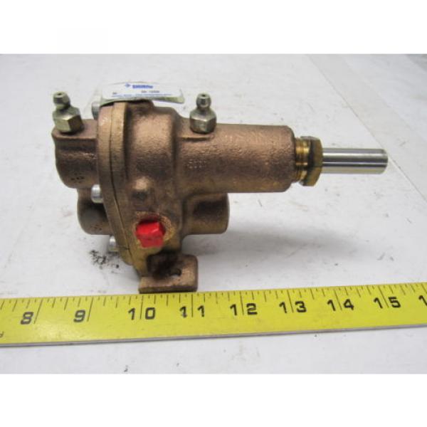 Shurflo B2 LightDuty Pedestal Mount Bronze Rotary External Gear 1/4&#034; NPT Pump #1 image