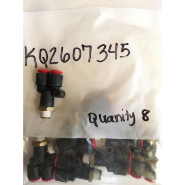 SMC FITTINGS KQ2607345 NEW BAG OF 8 Pump #1 image