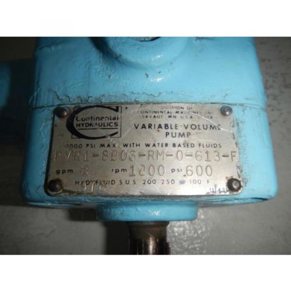 Continental PVR18B06RM0613F 8GPM Hydraulic Press Comp Vane  Pump #2 image