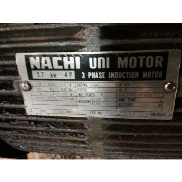 Nachi Variable Vane Motor_VDC2B1A3GU1588_LTIS85NR_UVD2AA33.741188A Pump #3 image