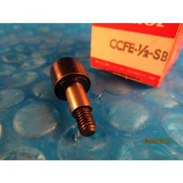 McGill CCFE 1/2 SB, CCFE1/2-SB,Cam Follower Bearing, slotted stud end #1 image