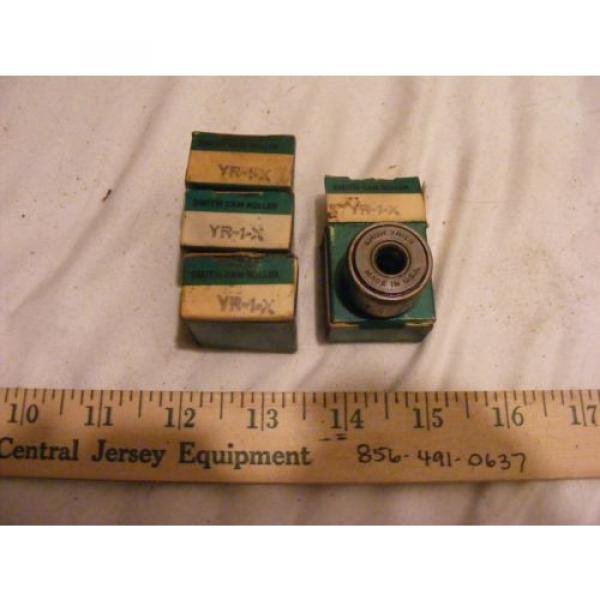 Lot of 4 SMITH BEARING Cam Follower, Yoke Type, Sealed YR-1-X #1 image