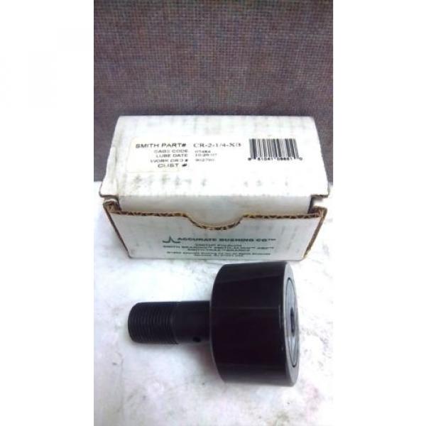 SMITH ACCURATE BUSHING CAM FOLLOWER BEARING CR-2-1/4-XB NEW CR214XB #1 image