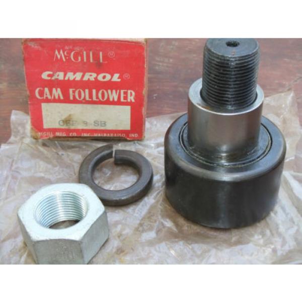 McGill Camrol CFE 3 SB Cam Follower CFE3SB 3&#034; Bearing 1-1/4&#034; Stud NOS Unused #2 image