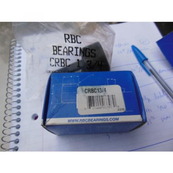 RBC Bearings CRBC 13/4 cam follower  quantity of 4 #1 image