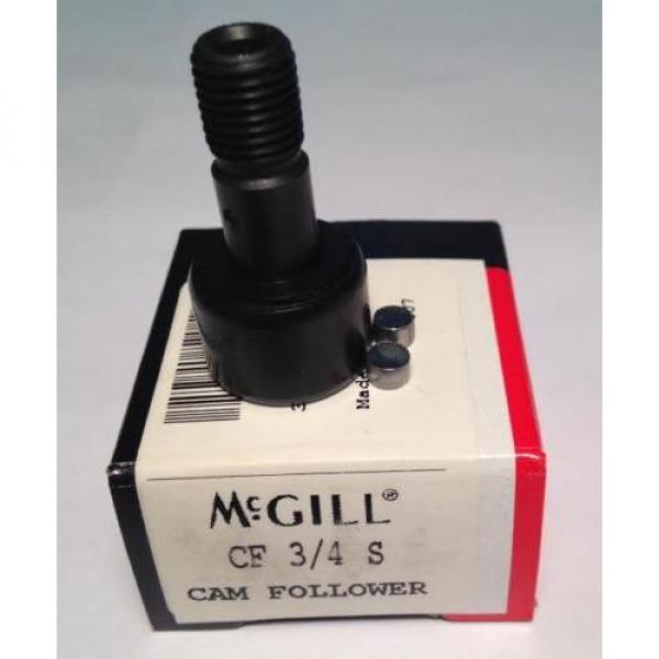 McGill CF 3/4 S Cam Follower (NEW) Replaces Torrington CRS12 CRS-12 (CB3) #1 image