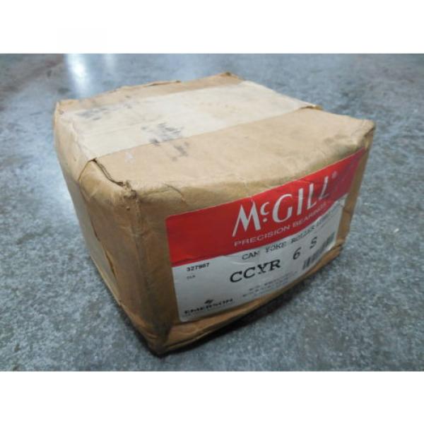 NEW McGill CCYR-6-S Cam Yoke Roller Lubri-Disc Follower Bearing #1 image