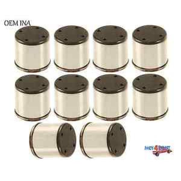 INA Set of 10 Fuel Pump Cam Followers Audi Volkswagen 06D109309C NEW #1 image