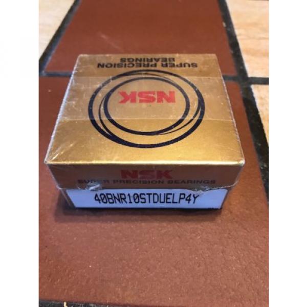 NSK 40BNR10STDUELP4Y HIGH SPEED SUPER PRECISION BEARINGS #2 image