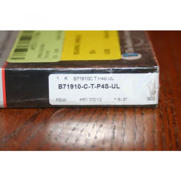 FAG B71910-C-T-P4S-UL Aerospace / Super Precision Bearing #2 image