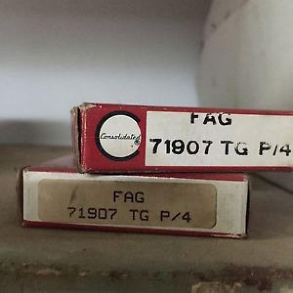 FAG 71907 TG P4 SUPER PRECISION BEARING #1 image