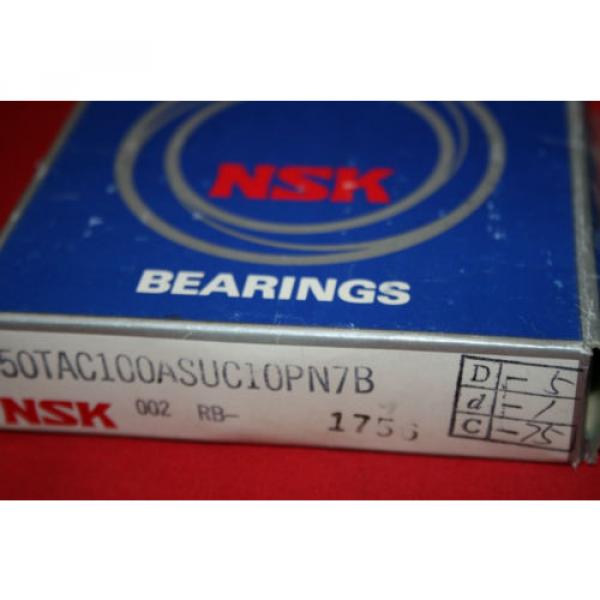 NEW NSK Super Precision Ball Screw Bearing 50TAC100ASUC10PN7B  - BNIB #2 image