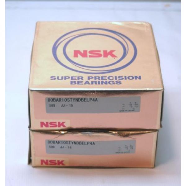 NSK 80BAR10STYNDBELP4A  Super Precision Bearings #2 image