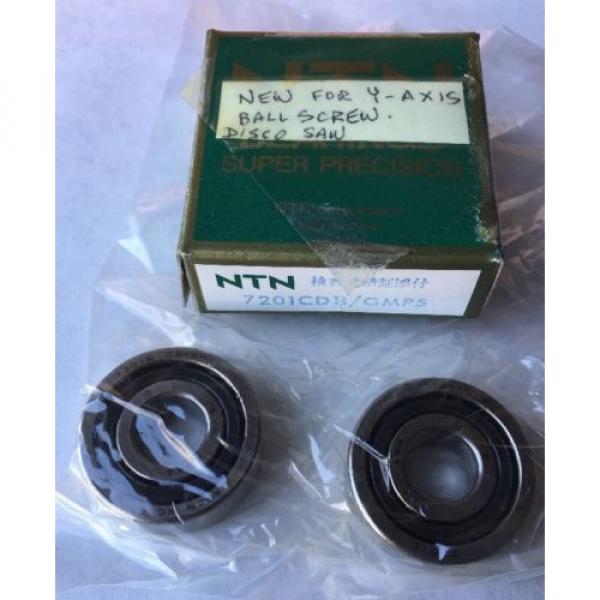 NTN BEARING SET 7201CDB/GMP5 Super Precision Bearings #1 image