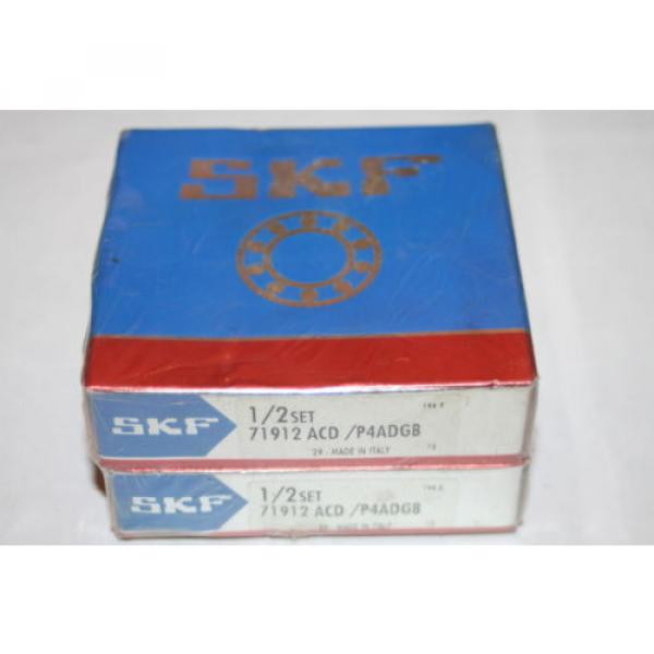 SKF 71912 ACD/P4ADGB Super Precision Angular Contact Bearings * NEW * #1 image