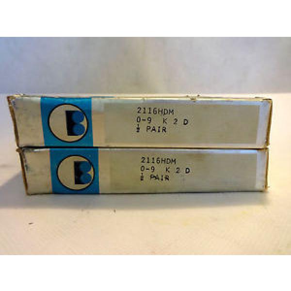 NEW IN BOX BARDEN SET OF (2) 2116HDM ANGULAR CONTACT SUPER PRECISION BEARING #1 image