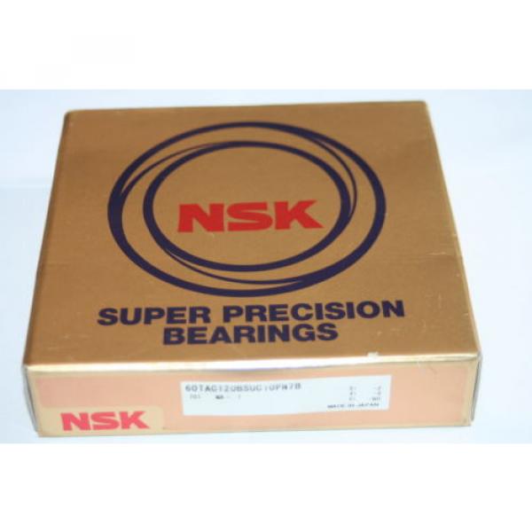 NSK 60TAC120BSUC10PN7B Super Precision Angular Contact Bearing  * NEW * #1 image