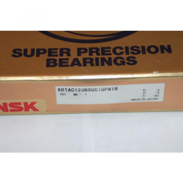 NSK 60TAC120BSUC10PN7B Super Precision Angular Contact Bearing  * NEW * #2 image