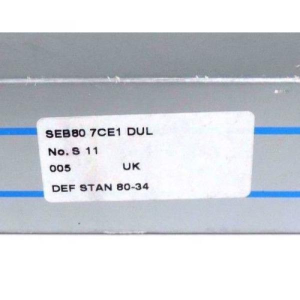 BOX OF 2 NEW SNFA SEB80 7CE1 DUL SUPER PRECISION BEARINGS SEB807CE1DUL #2 image