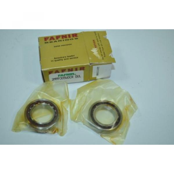 NEW Fafnir Super Precision Bearing Set of 2 - 3D - ABEC 7 Model# 2MM9305W0CR DUL #1 image