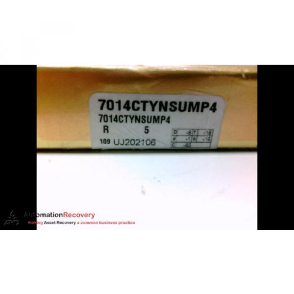 NSK 7014CTYNSUMP4 SUPER PRECISION BEARINGS BORE: 20MM OUTER DIA: 110MM,  #103308 #3 image