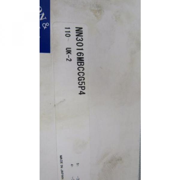 NSK NN3016MBCCG5P4 SUPER PRECISION BEARING #2 image