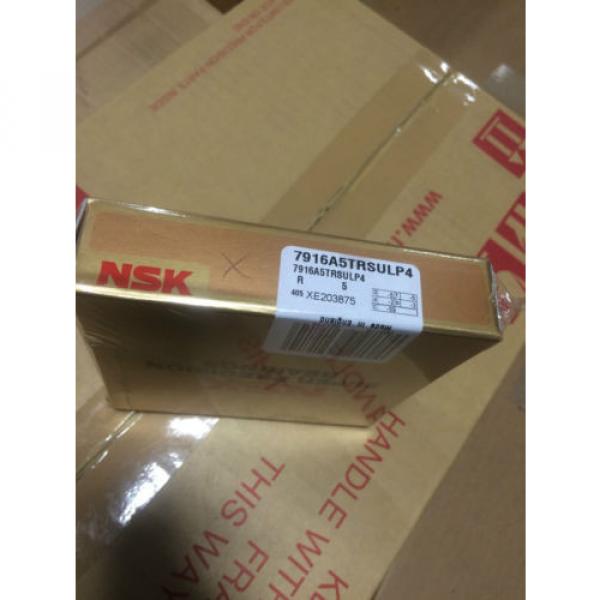 NSK 7916A5TRSULP4 ANGULARCONTACT BEARING.SUPER PRECISION #2 image