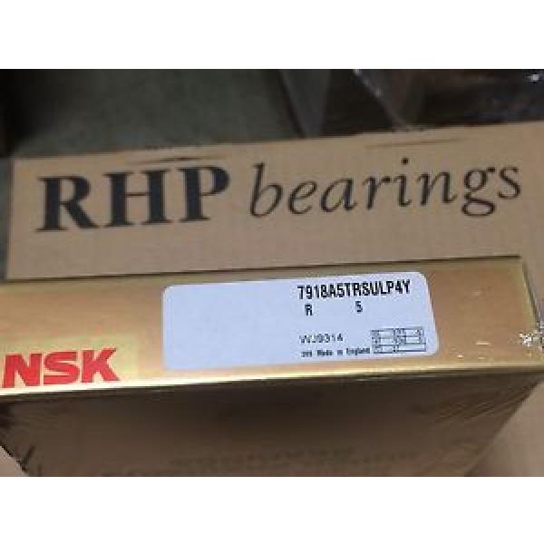 NSK  7918A5TRSULP4Y    SUPER PRECISION BALL BEARING #1 image