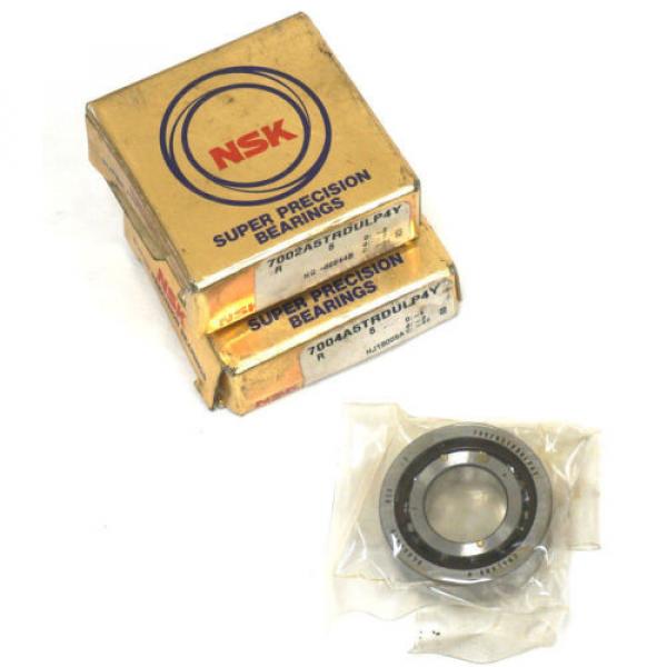 NEW SET OF NSK 7002A5TRDULP4Y SUPER PRECISION BEARINGS #1 image