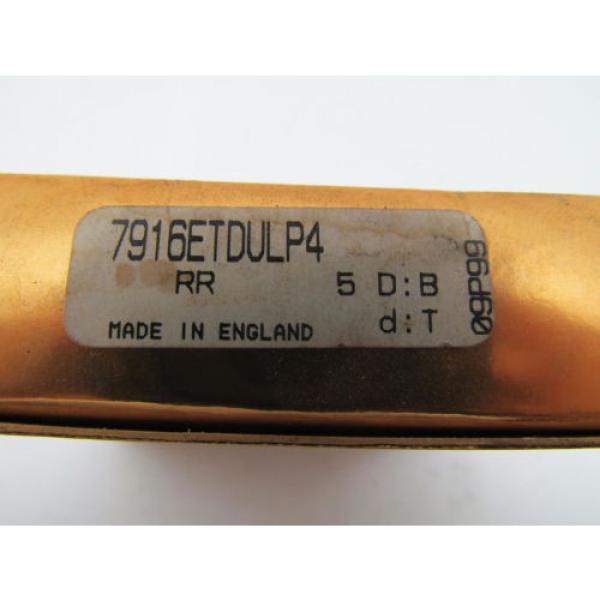 RHP 7916ETDULP4 7916ET DUL P4 Super Precision Bearing 1-Bearing #2 image