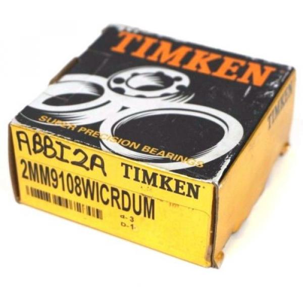 NEW TIMKEN 2MM9108WICRDUM SUPER PRECISION BEARING SET #2 image