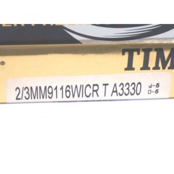 NEW TIMKEN / FAFNIR 2/3MM9116WICR T A3330 SUPER PRECISION BEARING #2 image