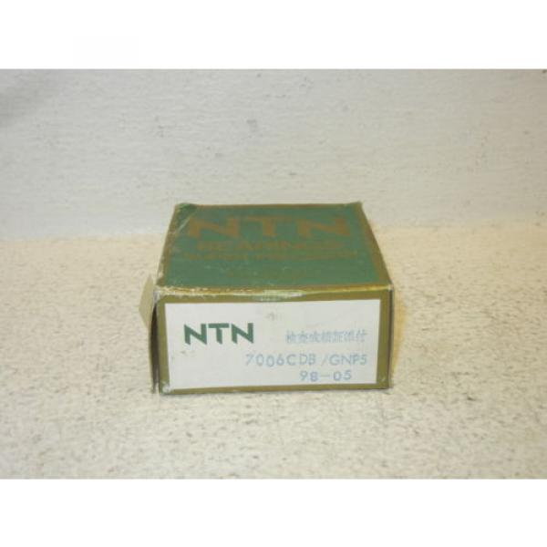 NTN 7006CDB/GNP5 NEW SUPER PRECISION BEARING SET 7006CDBGNP5 #3 image
